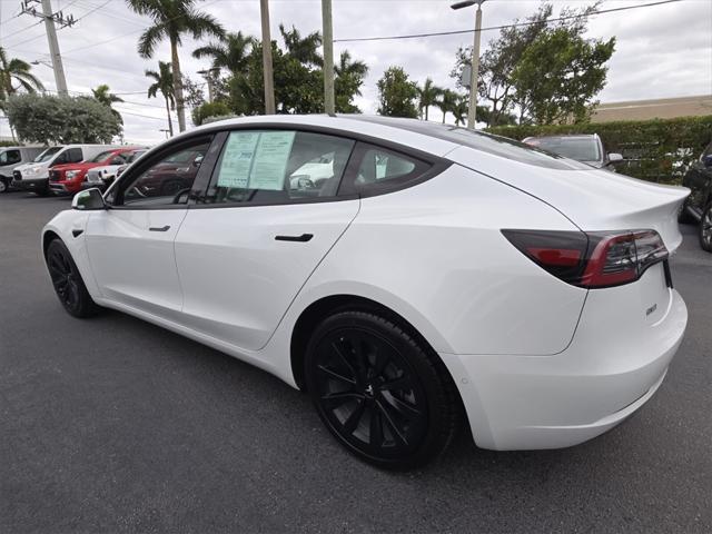 used 2022 Tesla Model 3 car, priced at $27,998