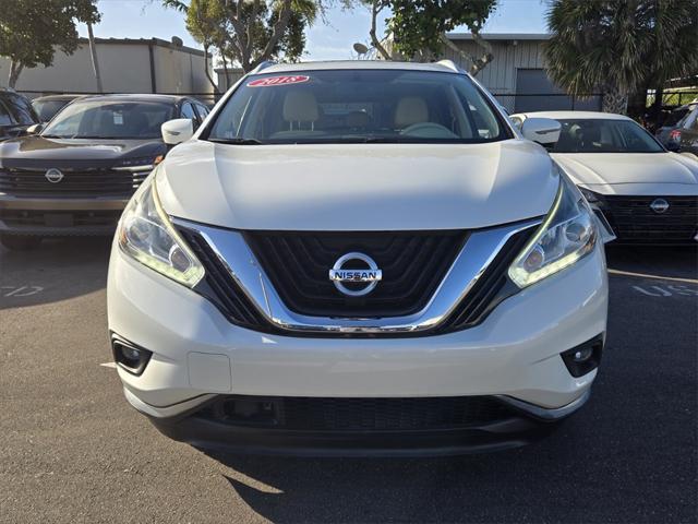 used 2018 Nissan Murano car, priced at $20,939