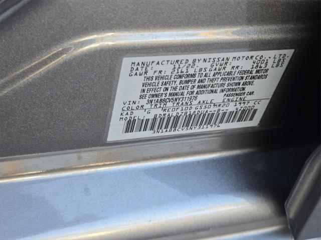 used 2022 Nissan Sentra car, priced at $16,613