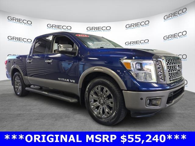 used 2018 Nissan Titan car, priced at $22,498