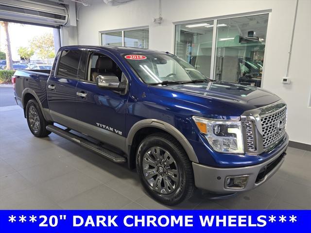 used 2018 Nissan Titan car, priced at $22,498