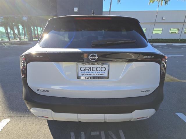 new 2025 Nissan Kicks car, priced at $24,398