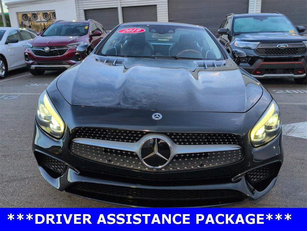 used 2019 Mercedes-Benz SL 450 car, priced at $42,988