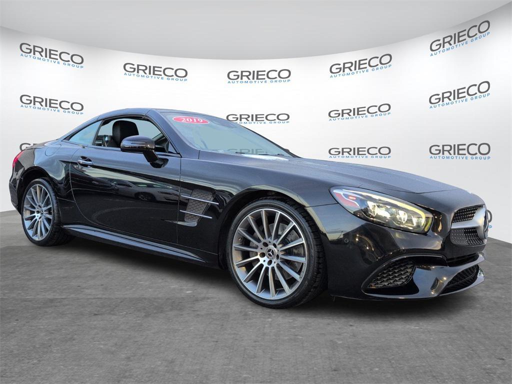used 2019 Mercedes-Benz SL 450 car, priced at $42,988