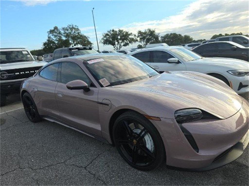 used 2022 Porsche Taycan car, priced at $67,998