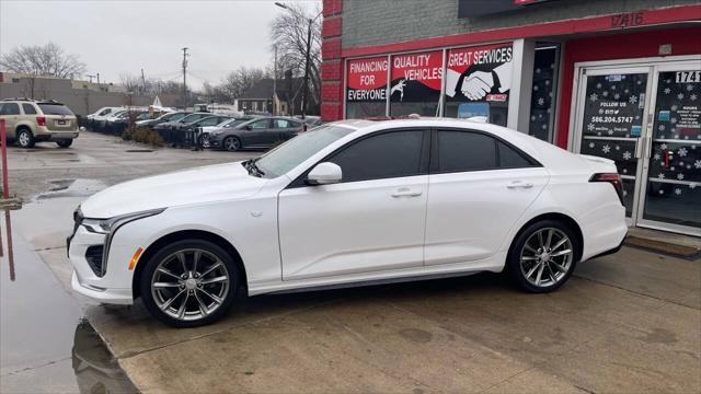 used 2021 Cadillac CT4 car, priced at $24,995