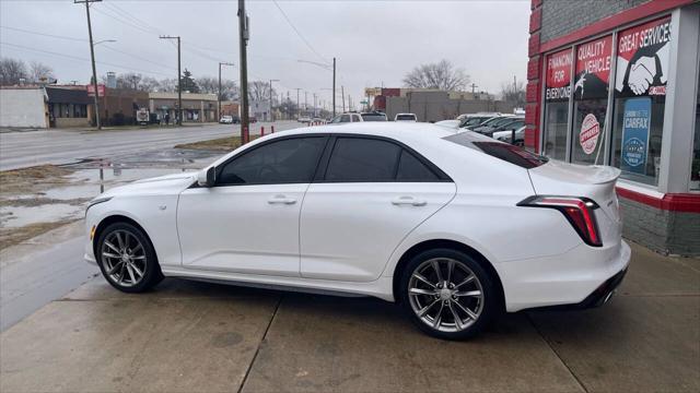 used 2021 Cadillac CT4 car, priced at $24,995