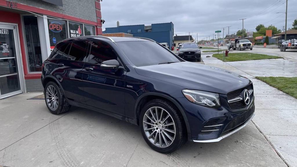 used 2018 Mercedes-Benz AMG GLC 43 car, priced at $19,495