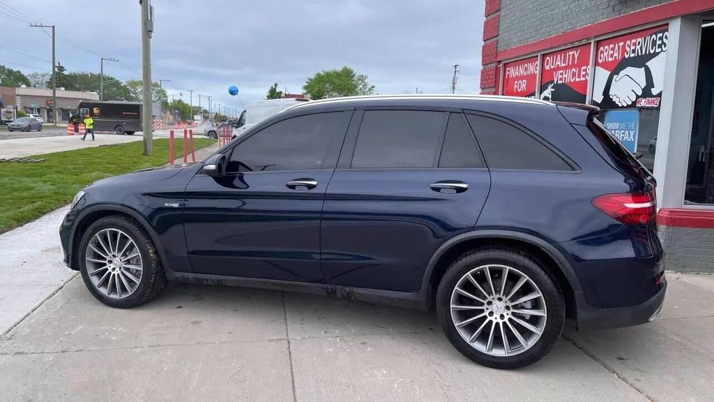 used 2018 Mercedes-Benz AMG GLC 43 car, priced at $19,495