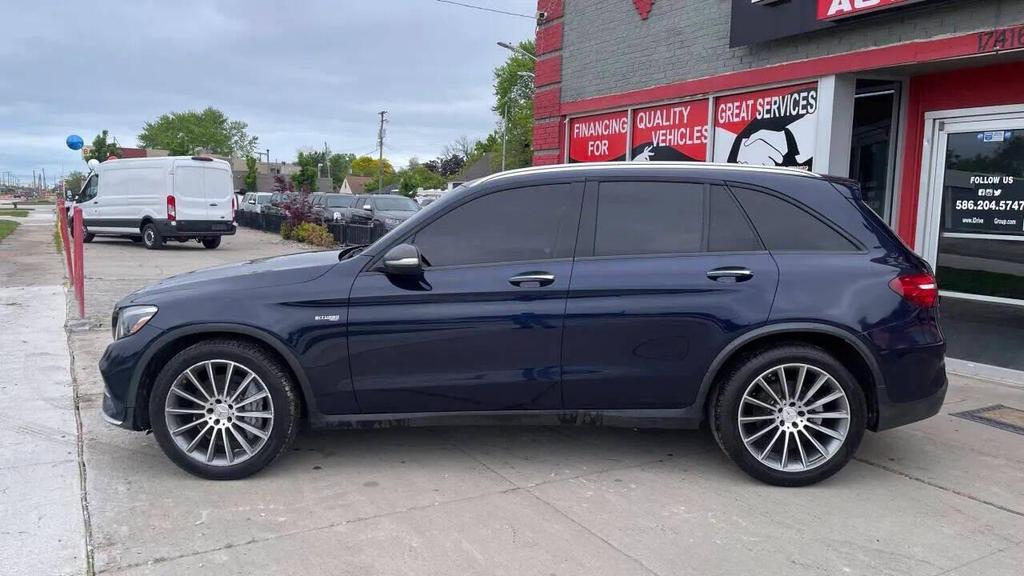 used 2018 Mercedes-Benz AMG GLC 43 car, priced at $19,495