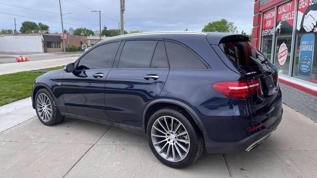 used 2018 Mercedes-Benz AMG GLC 43 car, priced at $19,495