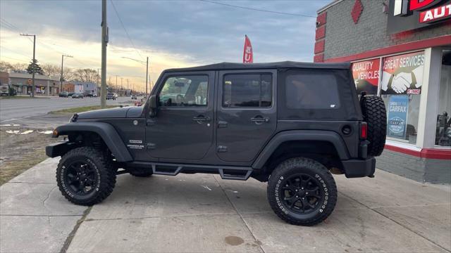 used 2010 Jeep Wrangler Unlimited car, priced at $12,995