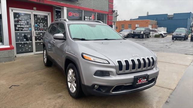 used 2015 Jeep Cherokee car, priced at $11,995