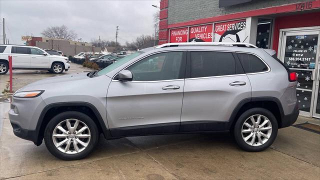 used 2015 Jeep Cherokee car, priced at $11,995