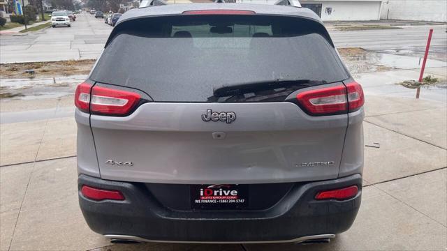 used 2015 Jeep Cherokee car, priced at $11,995