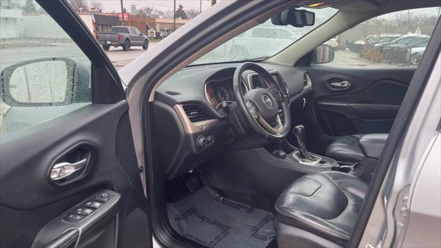 used 2015 Jeep Cherokee car, priced at $11,995