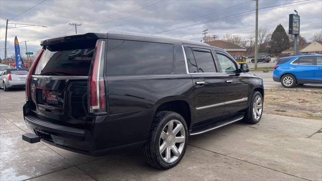 used 2018 Cadillac Escalade ESV car, priced at $20,995