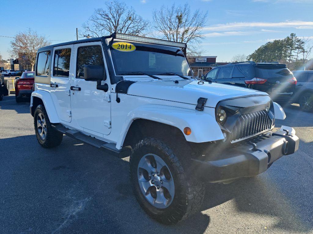 used 2014 Jeep Wrangler Unlimited car, priced at $16,950