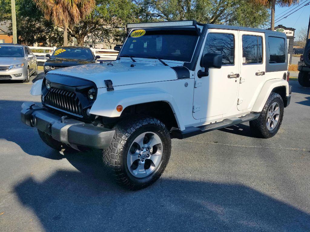 used 2014 Jeep Wrangler Unlimited car, priced at $16,950