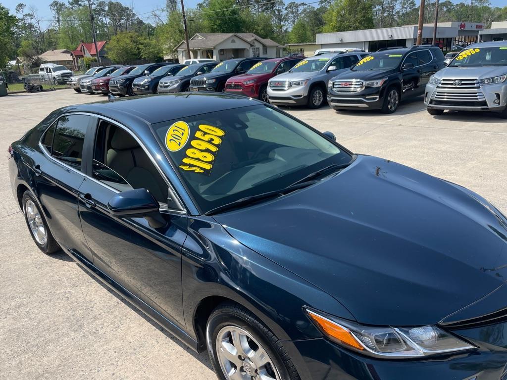 used 2021 Toyota Camry car, priced at $18,950