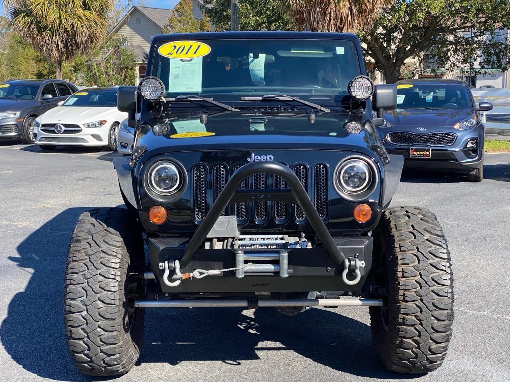 used 2011 Jeep Wrangler Unlimited car, priced at $16,950