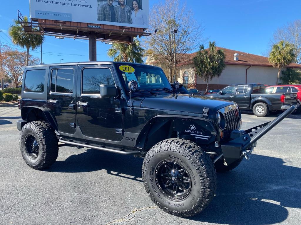 used 2011 Jeep Wrangler Unlimited car, priced at $16,950