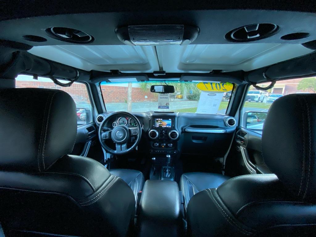 used 2017 Jeep Wrangler Unlimited car, priced at $24,950