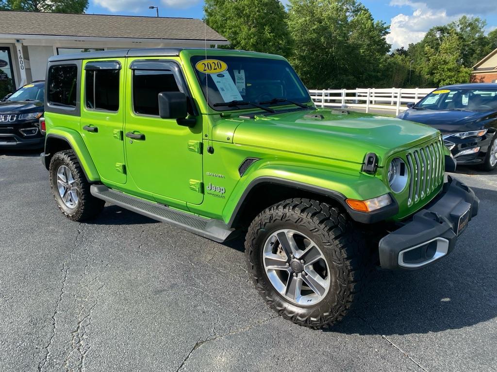used 2020 Jeep Wrangler Unlimited car, priced at $29,950