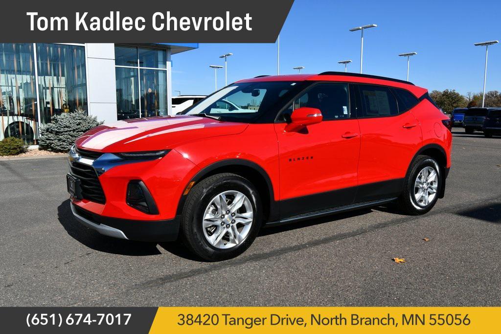 used 2022 Chevrolet Blazer car, priced at $27,500