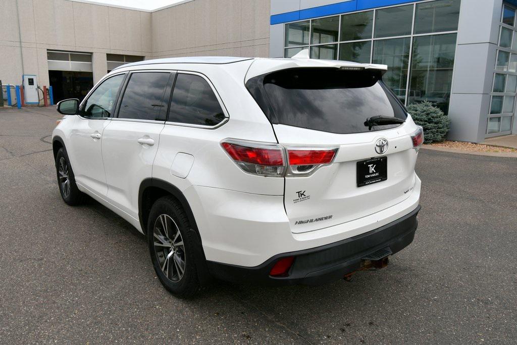 used 2016 Toyota Highlander car, priced at $17,500