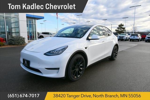 used 2021 Tesla Model Y car, priced at $22,992