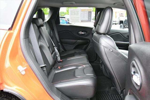 used 2021 Jeep Cherokee car, priced at $21,000