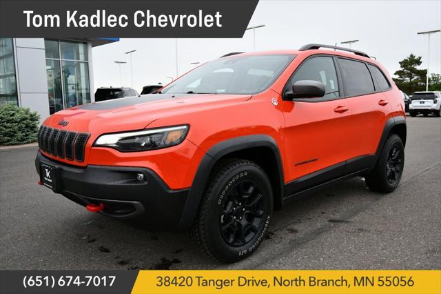 used 2021 Jeep Cherokee car, priced at $21,000