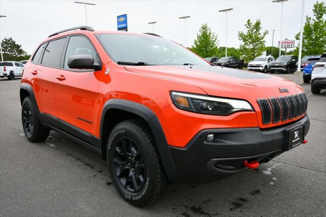 used 2021 Jeep Cherokee car, priced at $21,000