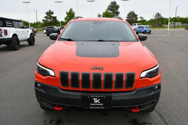 used 2021 Jeep Cherokee car, priced at $21,000