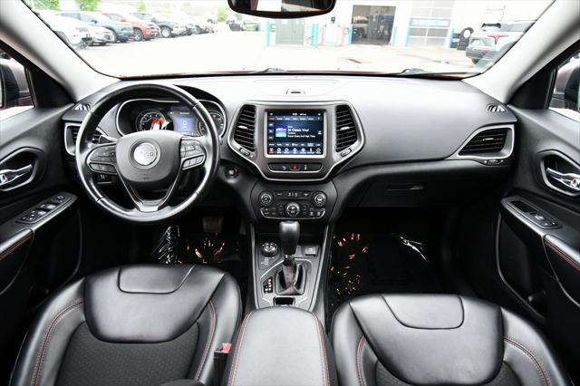 used 2021 Jeep Cherokee car, priced at $21,000