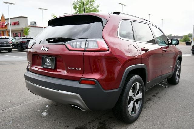 used 2019 Jeep Cherokee car, priced at $16,500