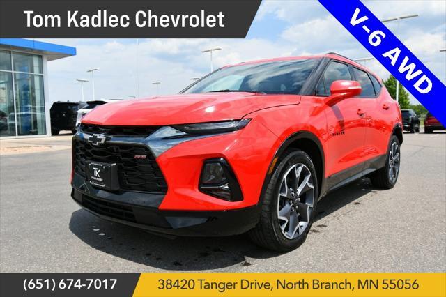 used 2022 Chevrolet Blazer car, priced at $33,750