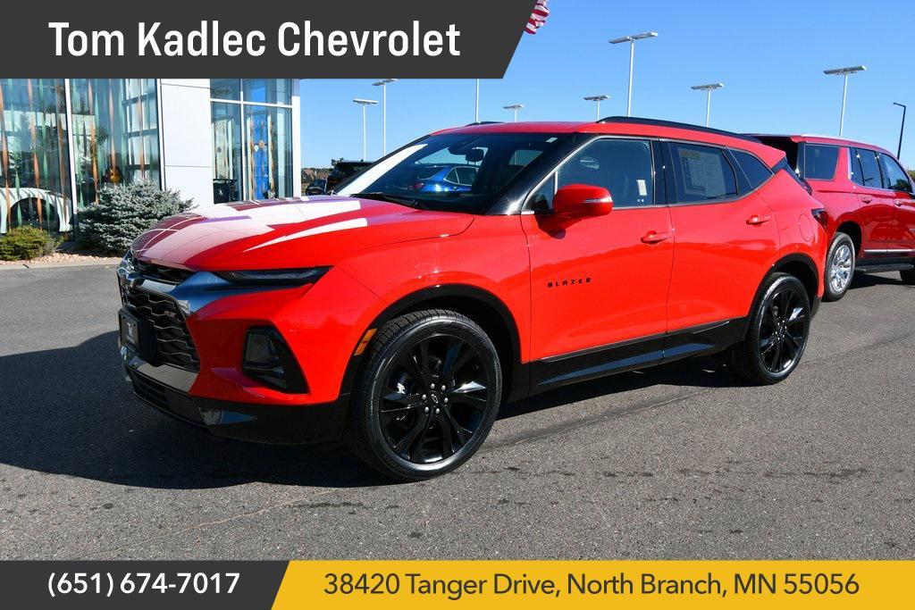 used 2022 Chevrolet Blazer car, priced at $33,000