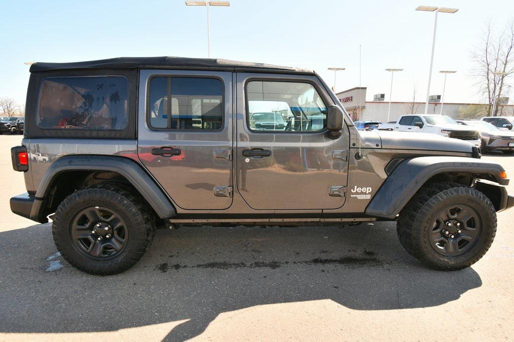used 2018 Jeep Wrangler Unlimited car, priced at $17,500