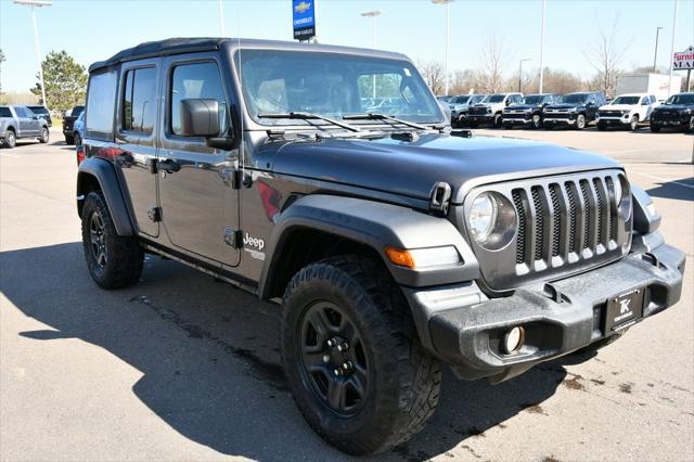used 2018 Jeep Wrangler Unlimited car, priced at $21,000