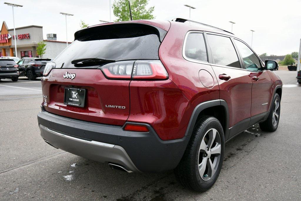 used 2019 Jeep Cherokee car, priced at $16,000