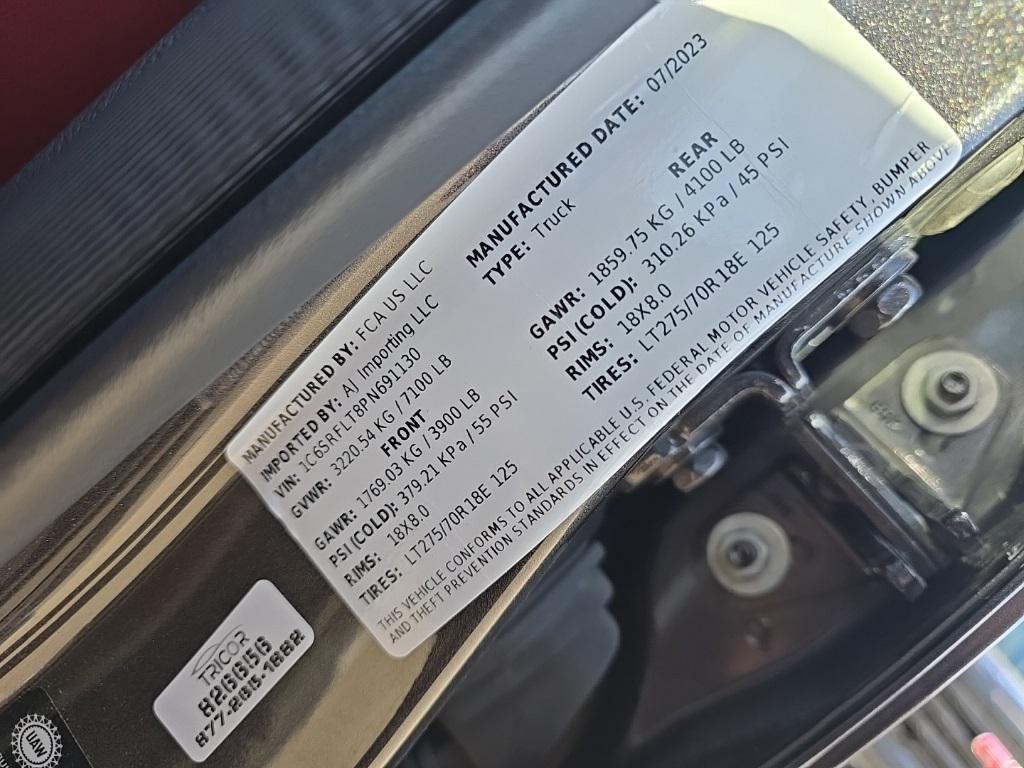 used 2023 Ram 1500 car, priced at $49,998