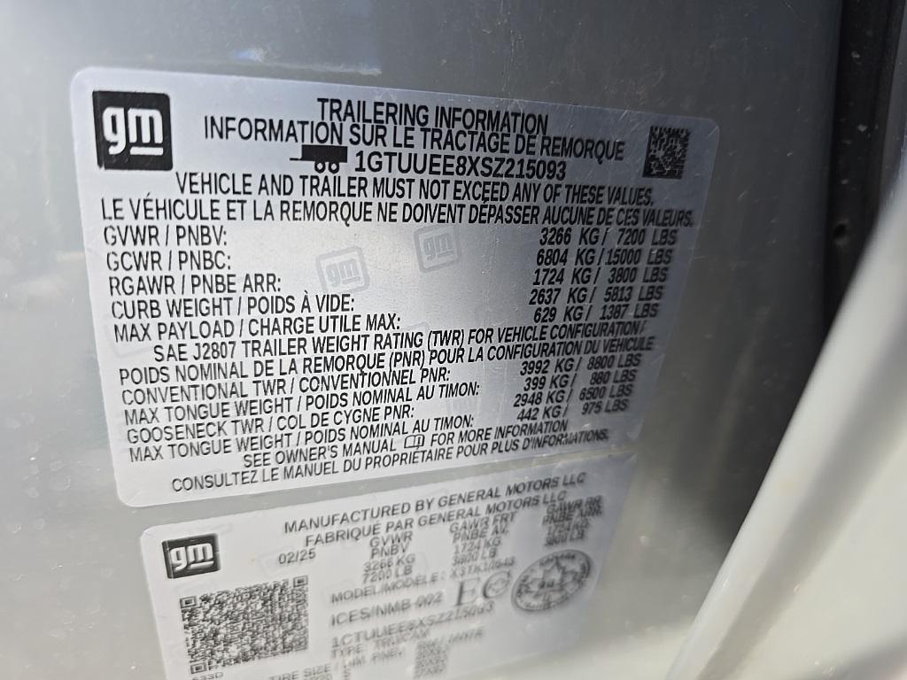 used 2025 GMC Sierra 1500 car, priced at $61,997