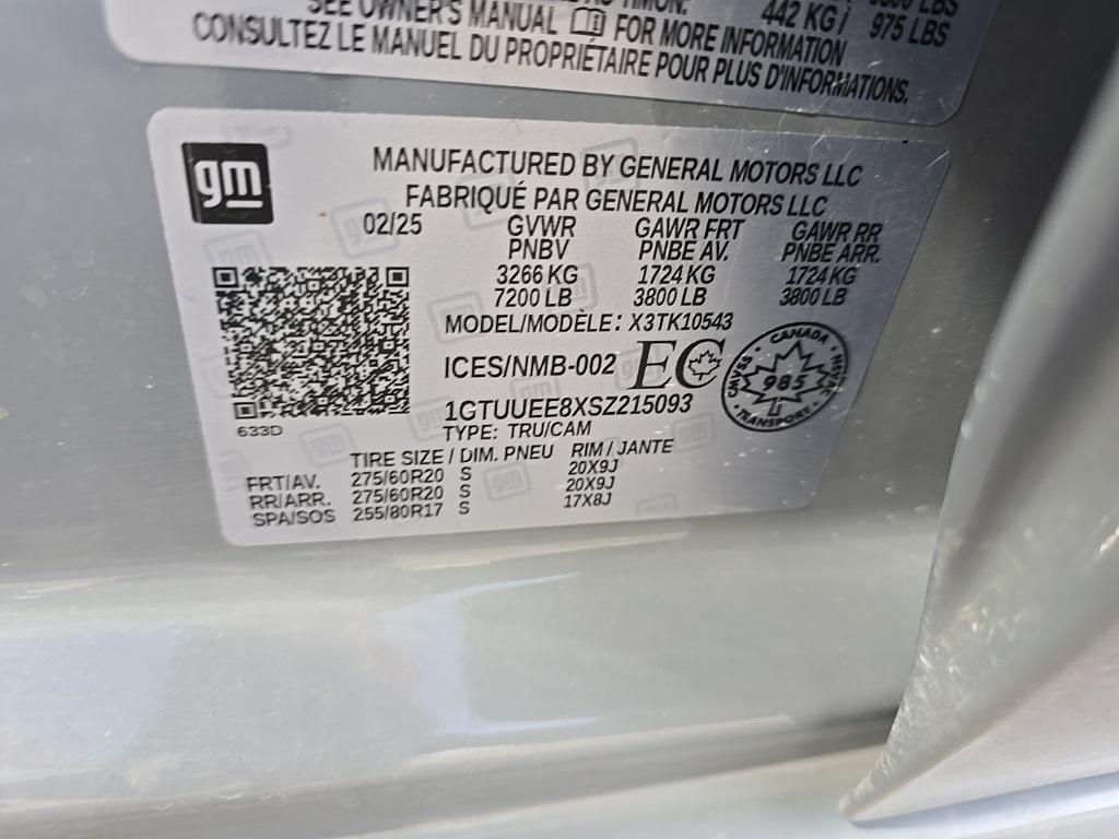 used 2025 GMC Sierra 1500 car, priced at $61,997