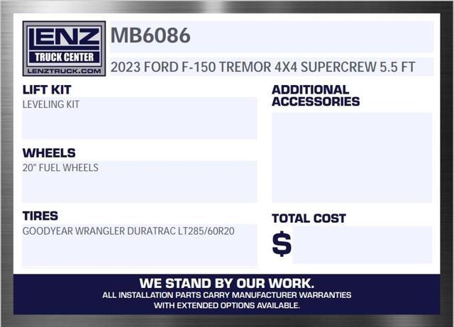 used 2023 Ford F-150 car, priced at $57,991