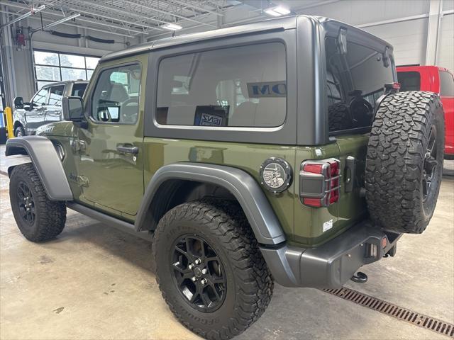 used 2024 Jeep Wrangler car, priced at $36,497