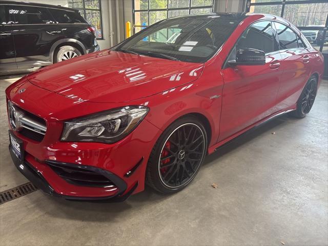 used 2019 Mercedes-Benz AMG CLA 45 car, priced at $32,497