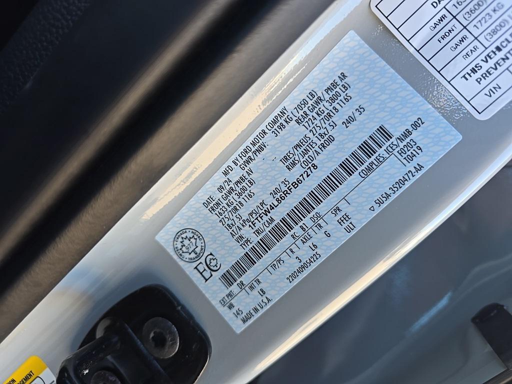 used 2024 Ford F-150 car, priced at $55,497