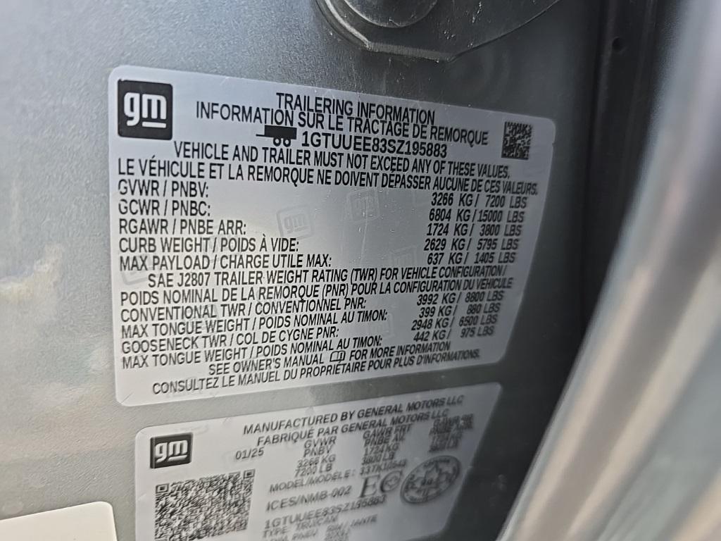 used 2025 GMC Sierra 1500 car, priced at $61,497